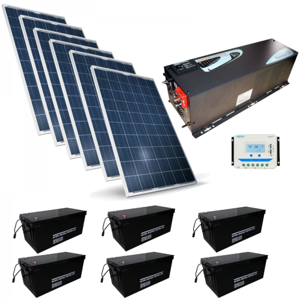 kit energía solar de 5000 watts