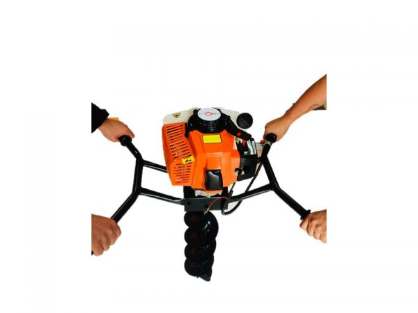 Barreno Perforador Ahoyador 63cc 2T Doble Manillar