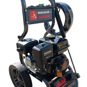 Hidrolavadora 6.5HP Bencinera Lefman SW 2900 de 2900 PSI con bomba Annovi Reverberi